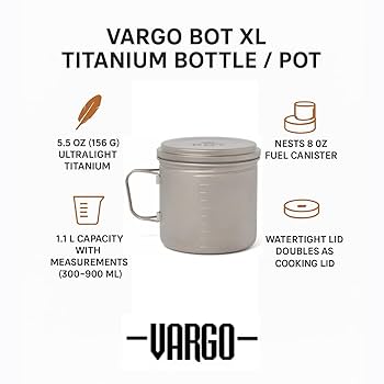 Amazon.co.jp: バーゴ VARGO チタウニウム ボット XL T-496